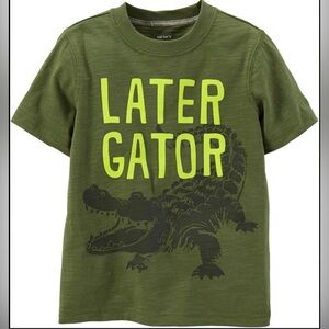 Carter's Green 'Later Gator' Graphic Tee